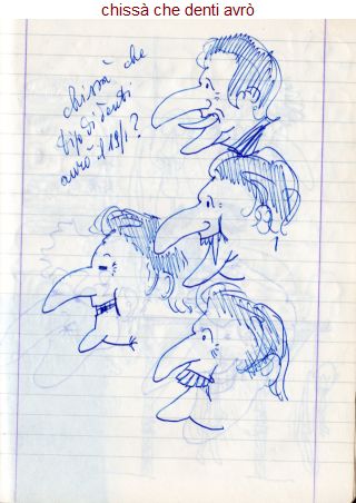 chissà che denti avrò b